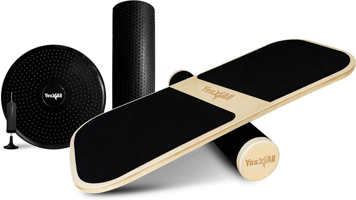 Balance Board Surf Sport Trainer for Core Strength & Coordination - imprüv  