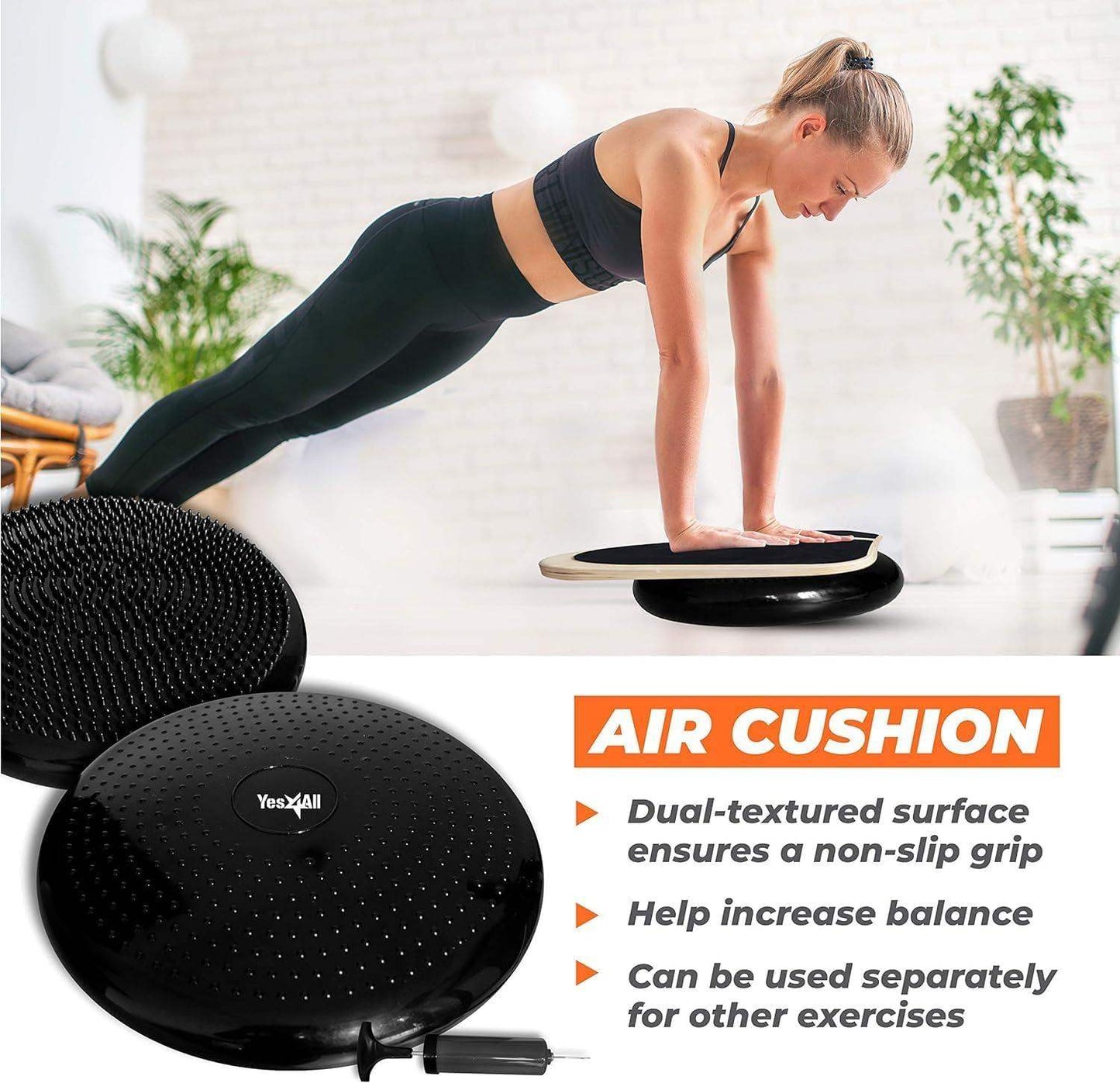 Balance Board Surf Sport Trainer for Core Strength & Coordination - imprüv  