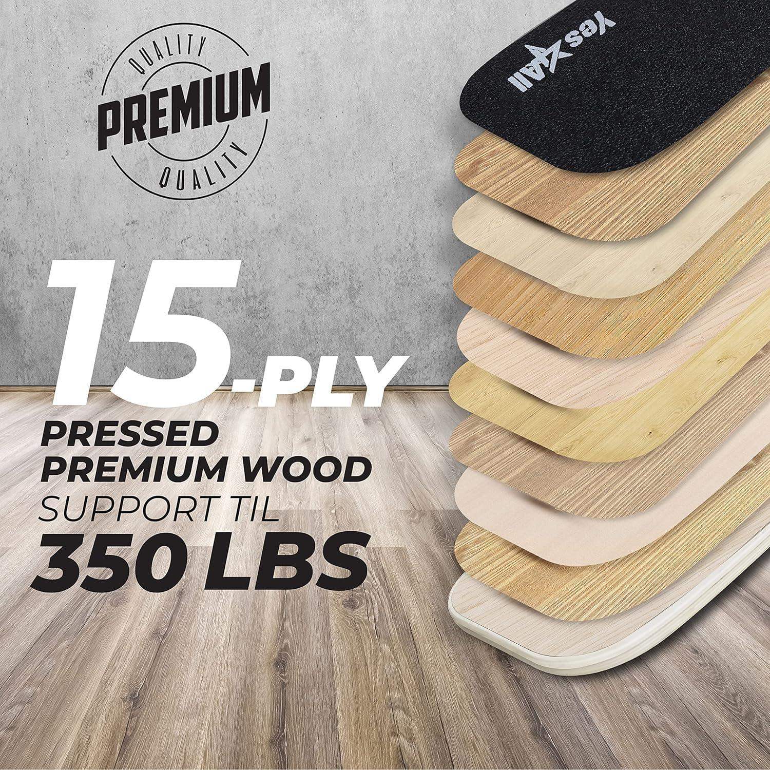 Balance Board Surf Sport Trainer for Core Strength & Coordination - imprüv  