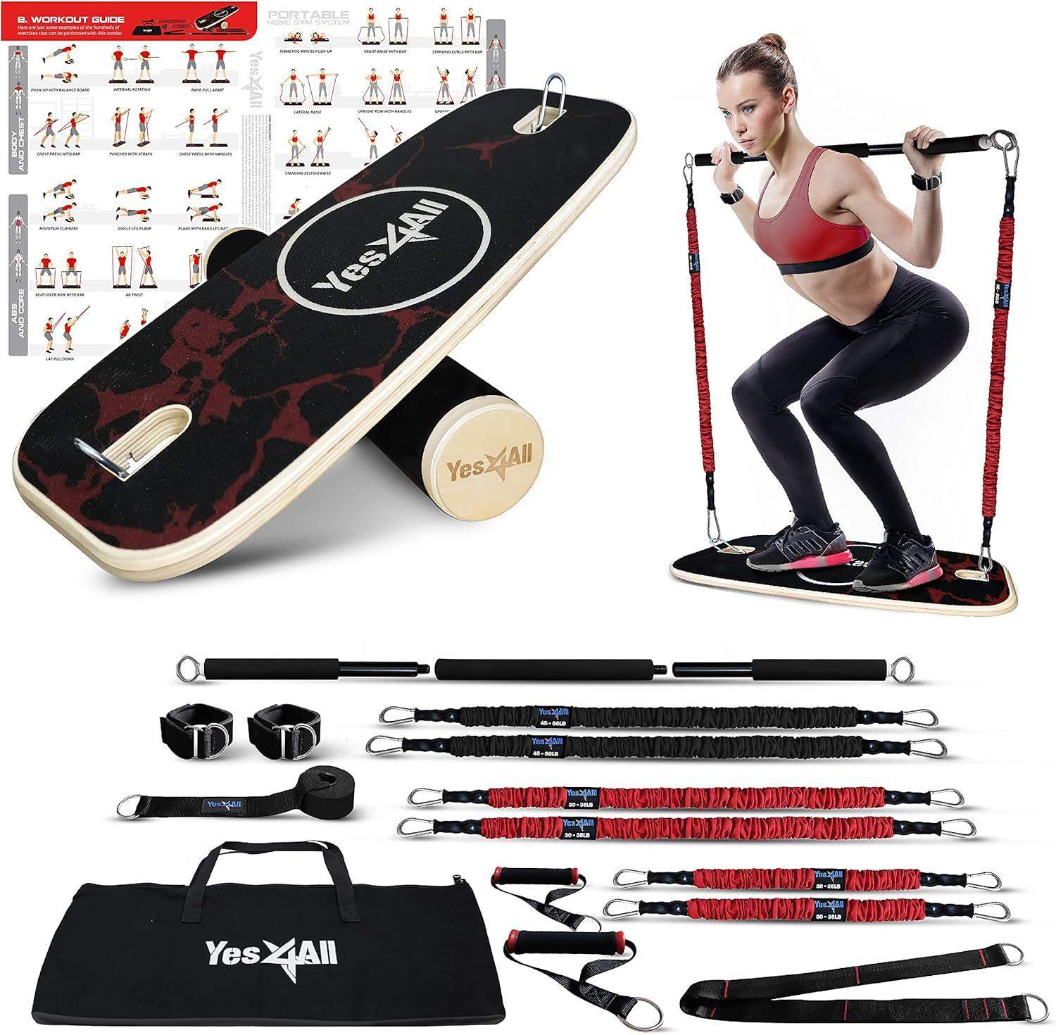 Balance Board Surf Sport Trainer for Core Strength & Coordination - imprüv  