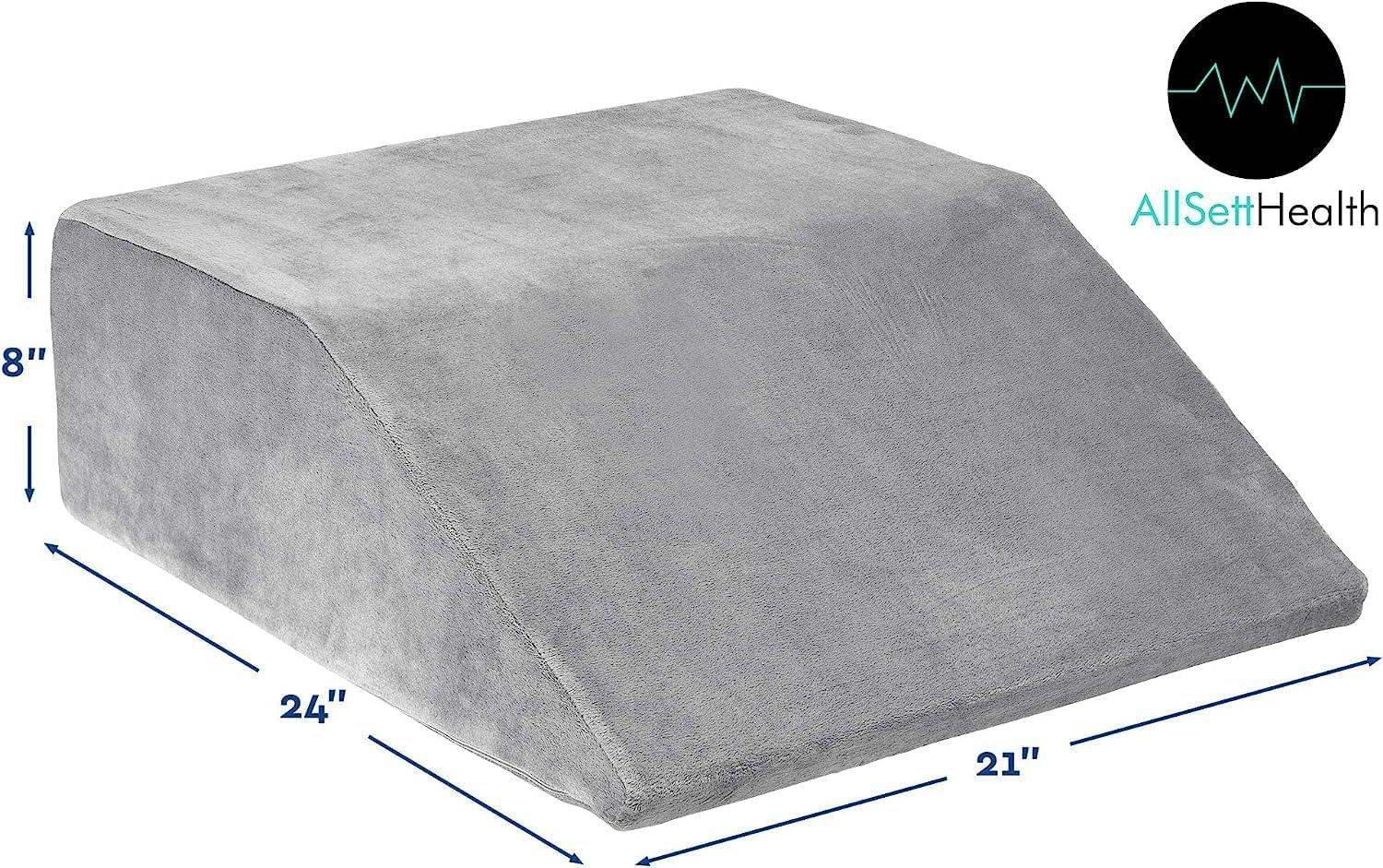 Bed Wedge and Leg Elevation Foam Pillow Bolster for Comfort and Circulation - imprüv  