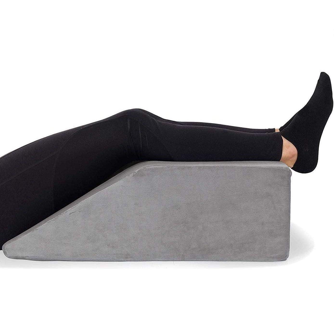 Bed Wedge and Leg Elevation Foam Pillow Bolster for Comfort and Circulation - imprüv  