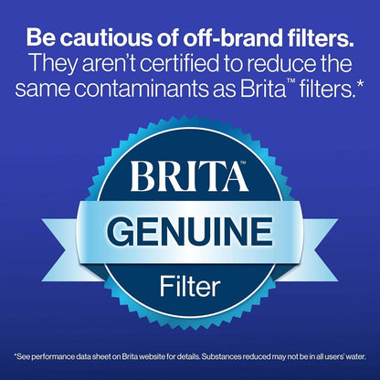 Brita Everyday Elite Water Filter Pitcher with 10 Cup Capacity, Removes 99 Percent of Lead - imprüv  