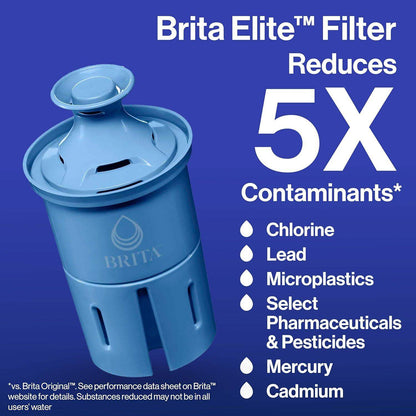 Brita UltraMax Elite Water Filter Dispenser with 27 Cup Capacity, Removes 99 Percent of Lead - imprüv  