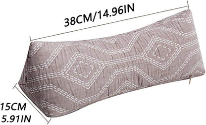Cervical Roll Neck Pillow with 100% Buckwheat Filling for Corrective Sleep Posture and Neck Curve Support - imprüv  