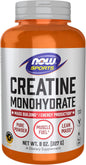 Creatine Monohydrate Powder by NOW Sports Micronized Formula for Muscle Fuel and Workout Performance - imprüv  