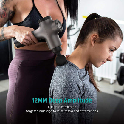 Deep Tissue Percussion Massage Gun for Athletes, Muscle Tension, and Myofascial Release - imprüv  