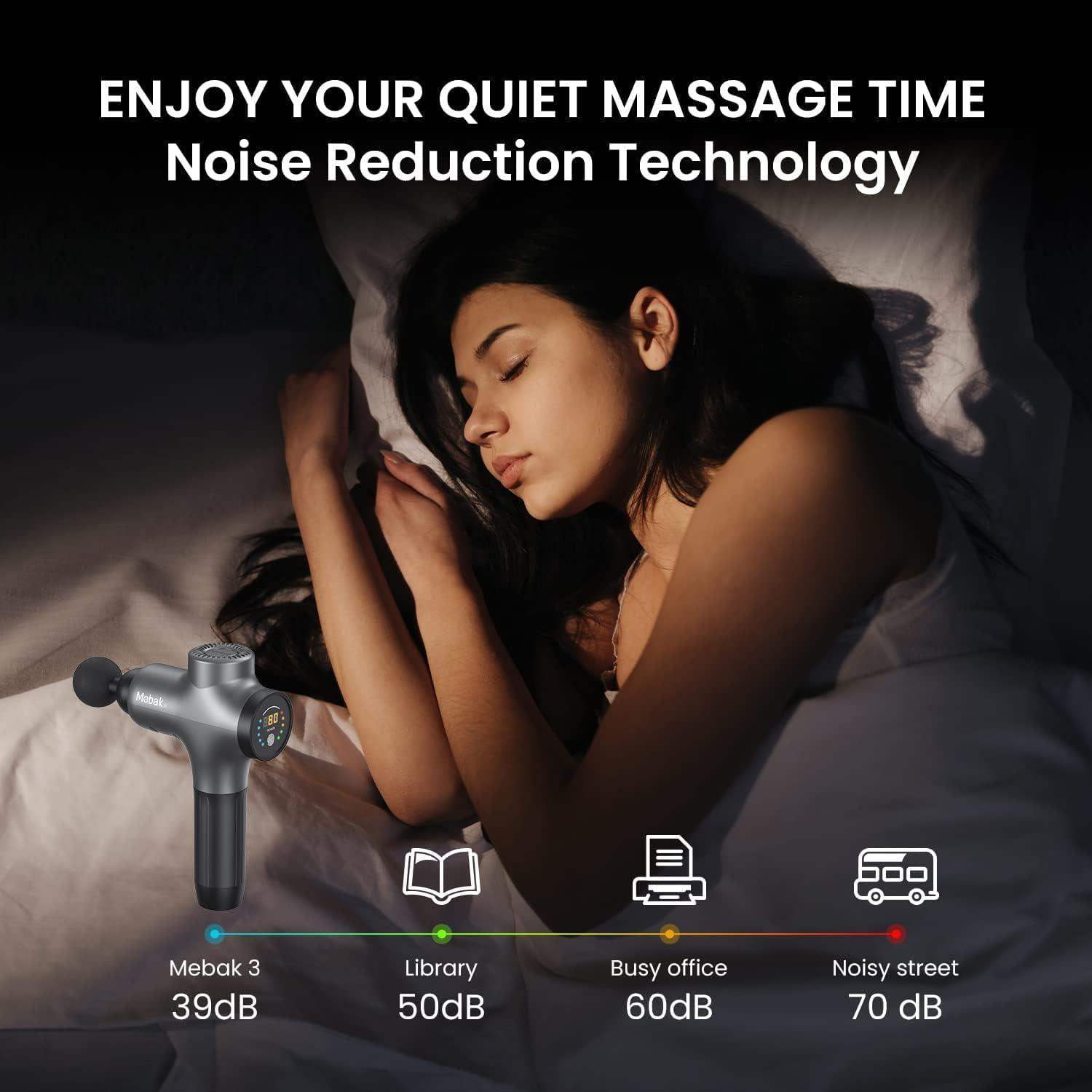 Deep Tissue Percussion Massage Gun for Athletes, Muscle Tension, and Myofascial Release - imprüv  