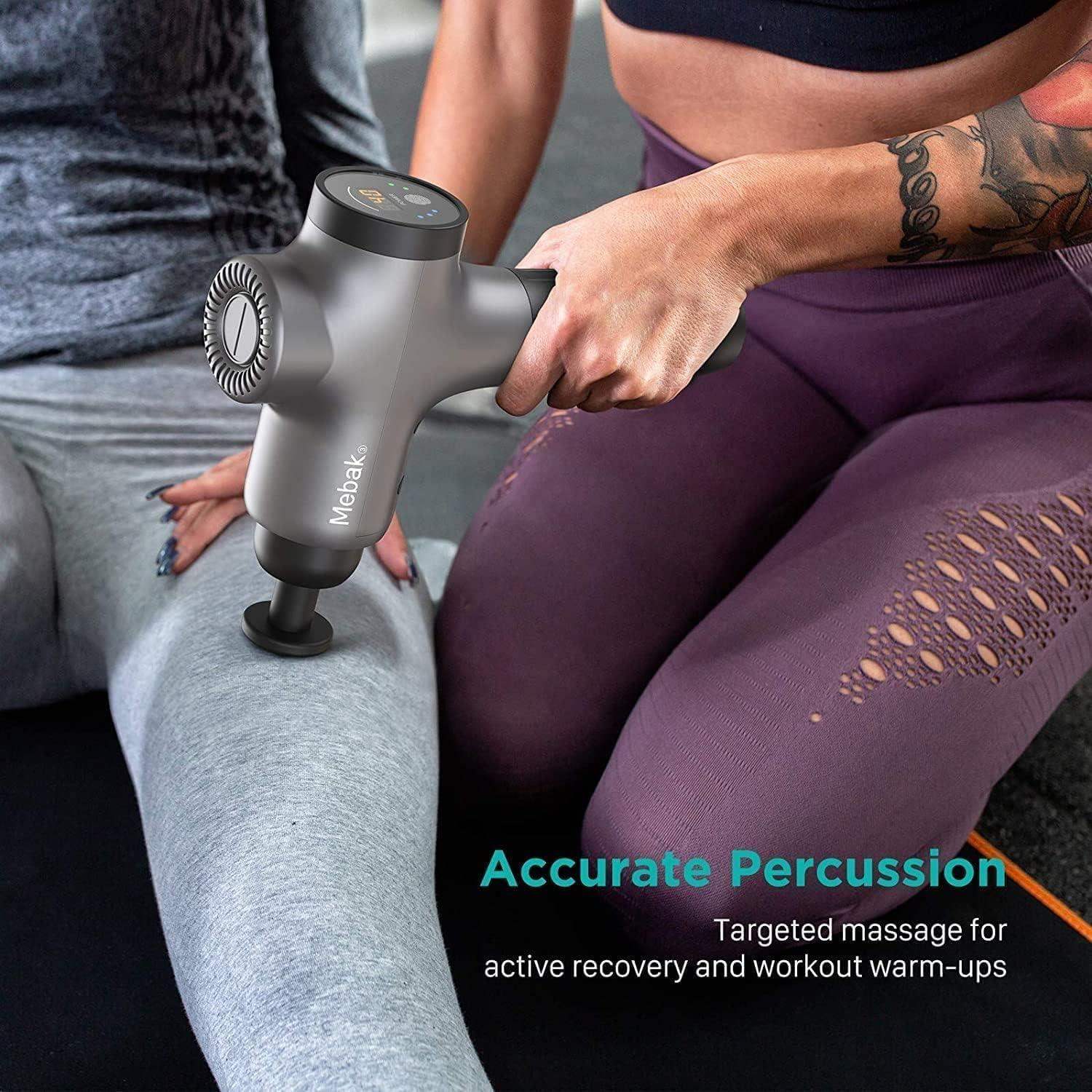 Deep Tissue Percussion Massage Gun for Athletes, Muscle Tension, and Myofascial Release - imprüv  