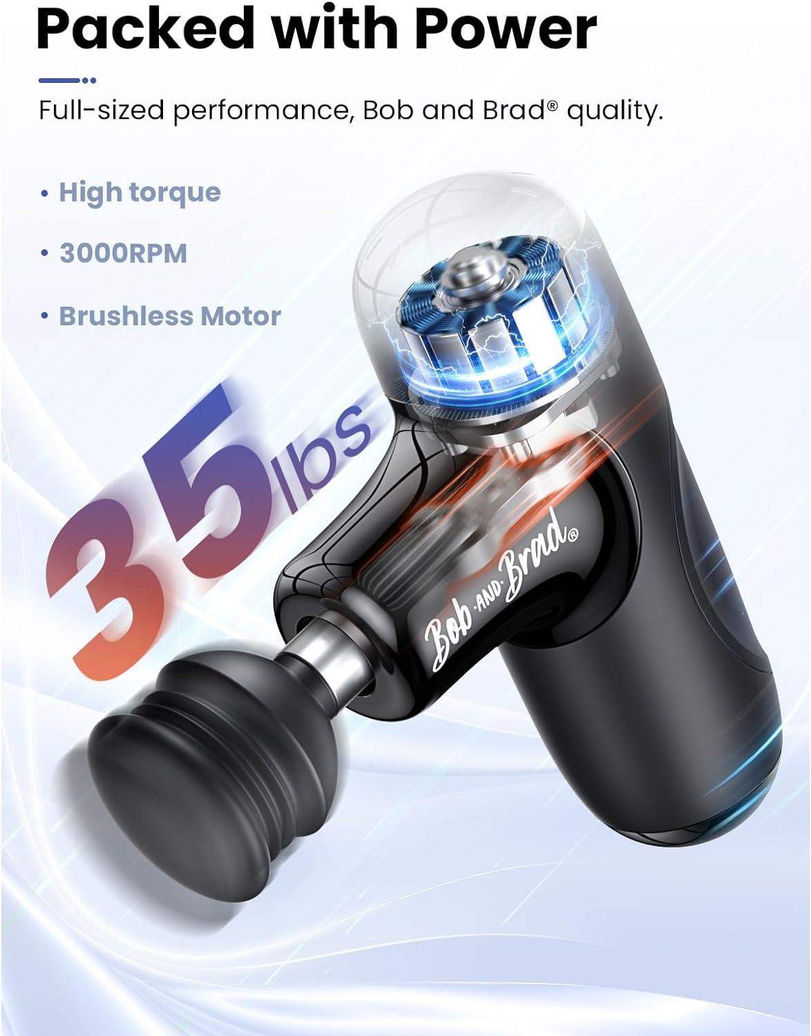 Deep Tissue Pocket-Size Mini Massage Gun for Portable Muscle Relief On-the-Go - imprüv  