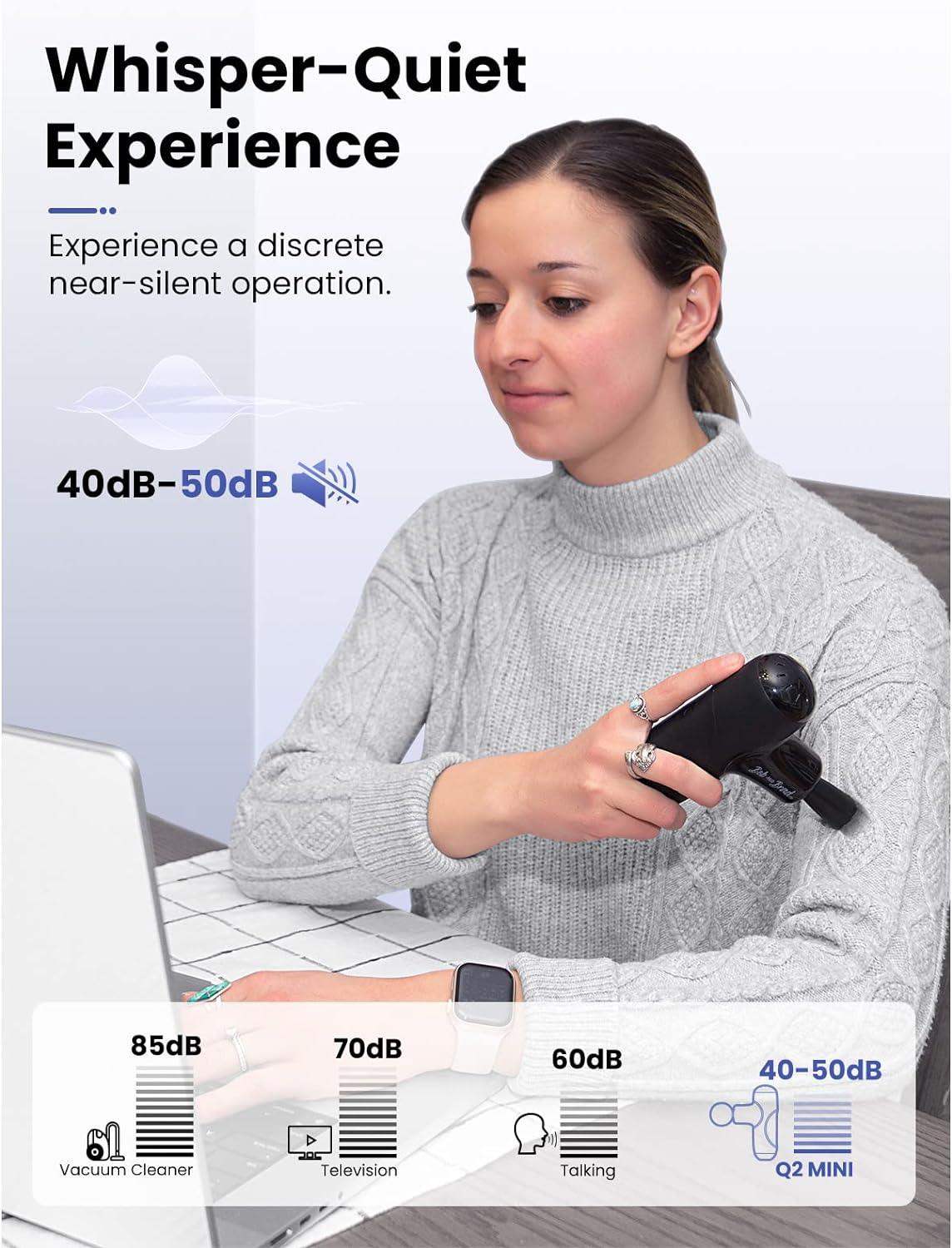 Deep Tissue Pocket-Size Mini Massage Gun for Portable Muscle Relief On-the-Go - imprüv  