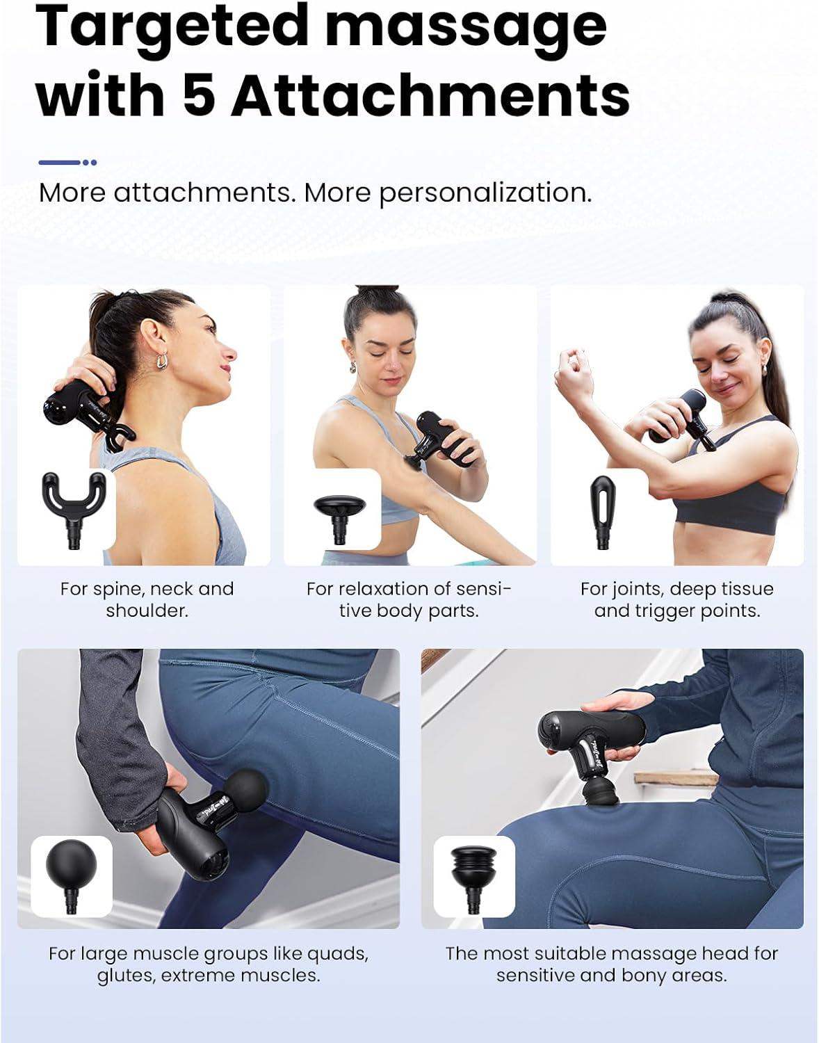 Deep Tissue Pocket-Size Mini Massage Gun for Portable Muscle Relief On-the-Go - imprüv  