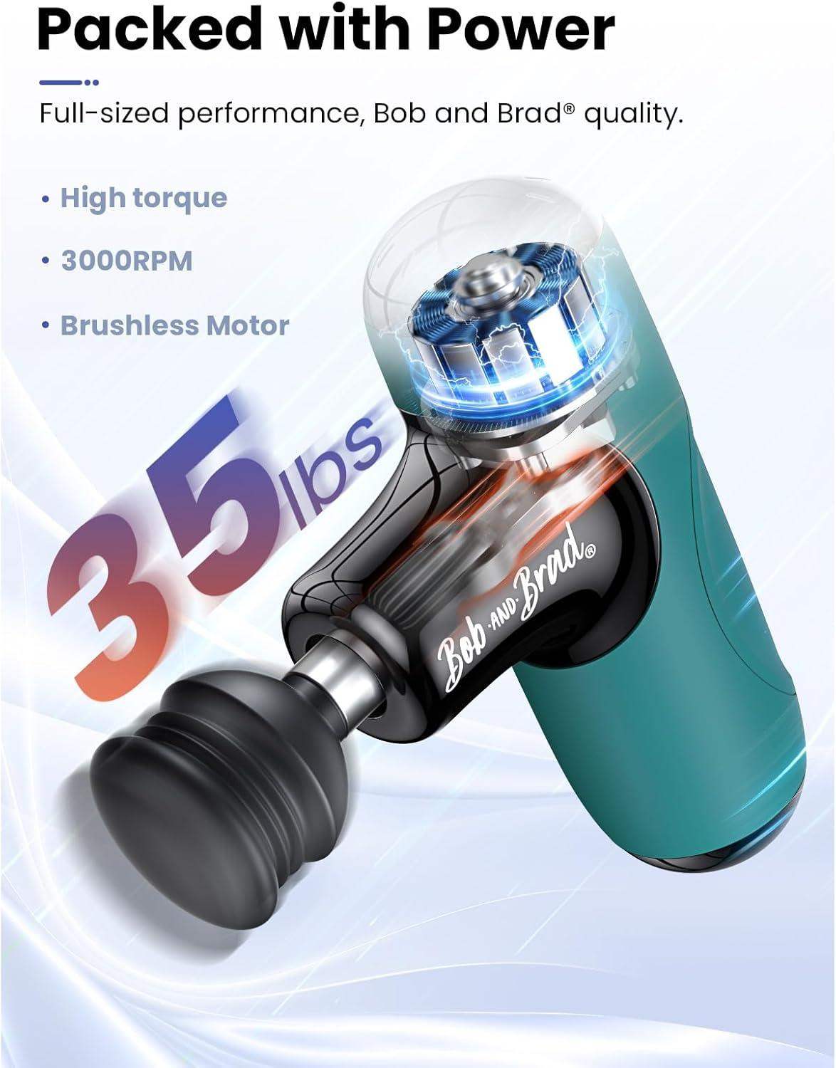 Deep Tissue Pocket-Size Mini Massage Gun for Portable Muscle Relief On-the-Go - imprüv  