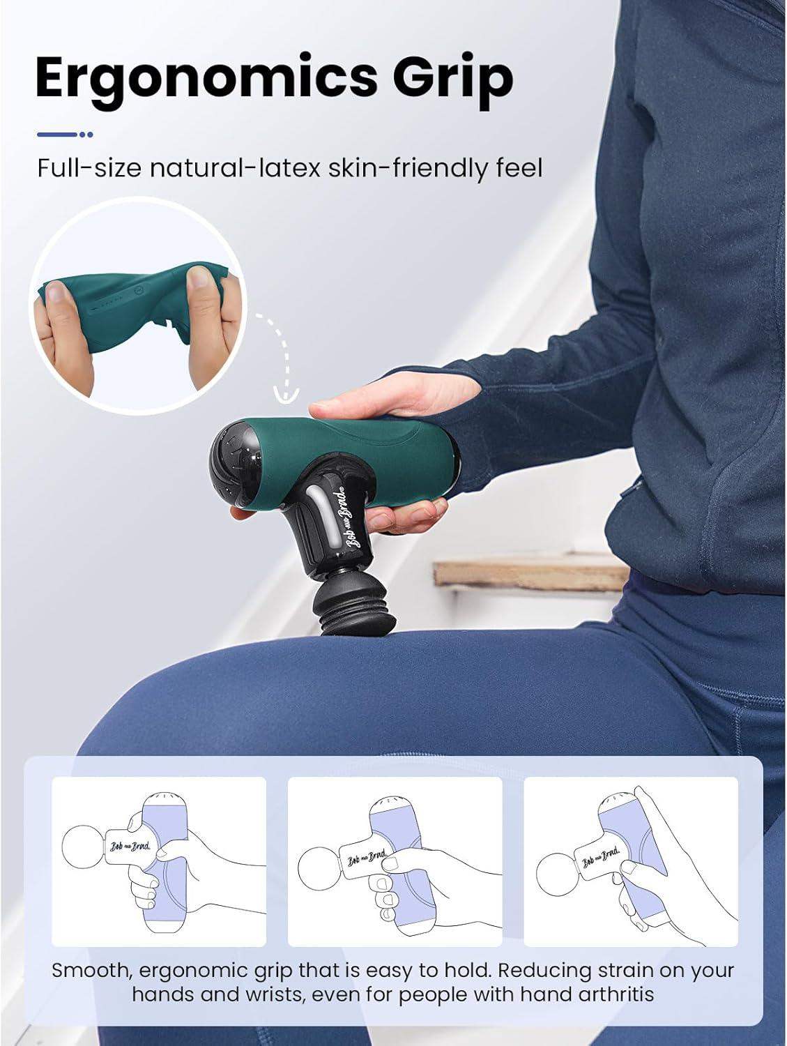 Deep Tissue Pocket-Size Mini Massage Gun for Portable Muscle Relief On-the-Go - imprüv  