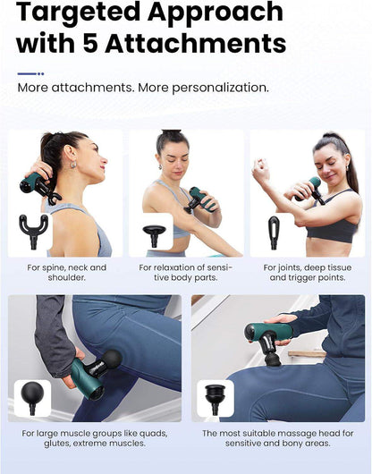 Deep Tissue Pocket-Size Mini Massage Gun for Portable Muscle Relief On-the-Go - imprüv  
