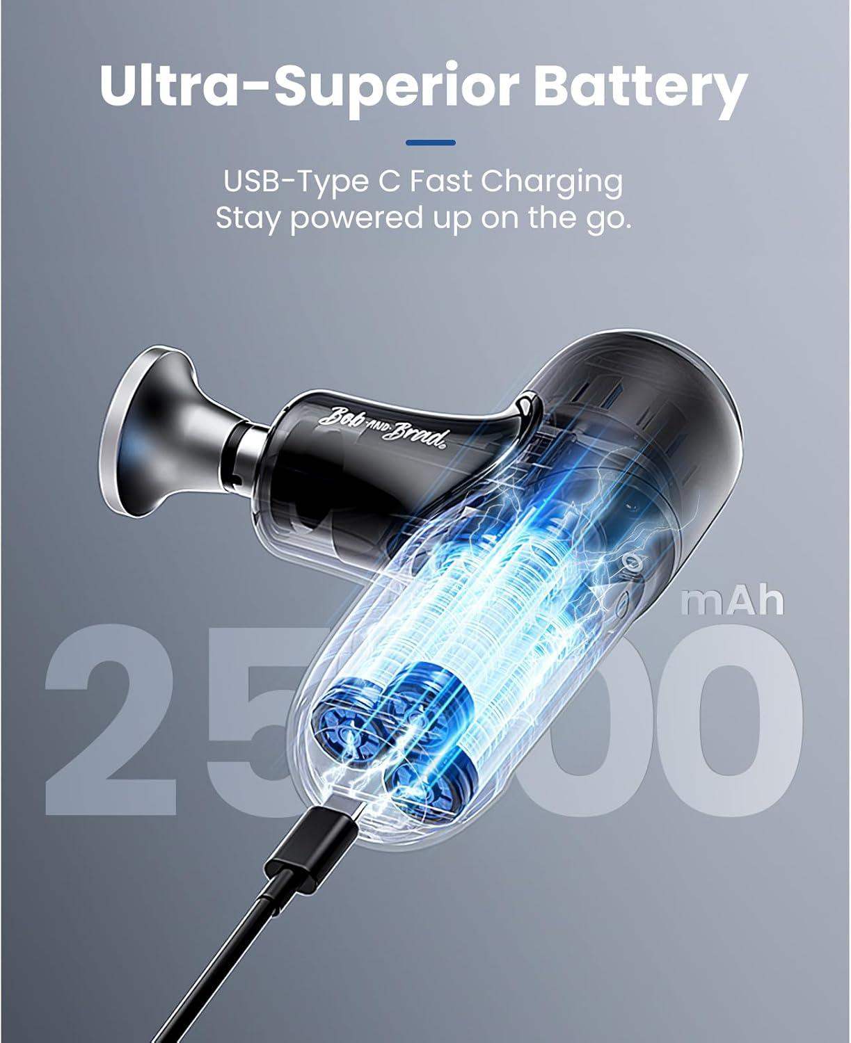 Deep Tissue Pocket-Size Mini Massage Gun for Portable Muscle Relief On-the-Go - imprüv  