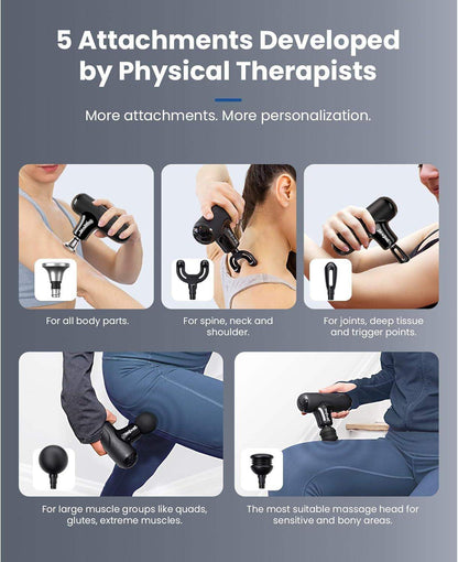 Deep Tissue Pocket-Size Mini Massage Gun for Portable Muscle Relief On-the-Go - imprüv  