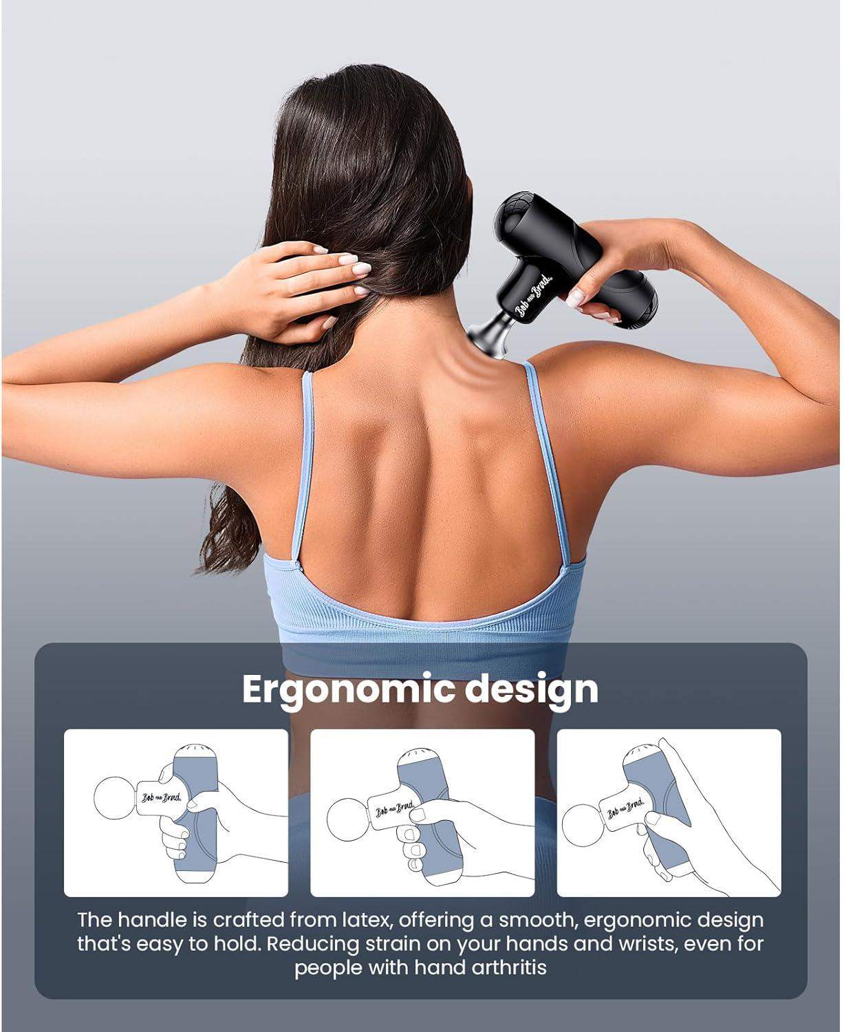 Deep Tissue Pocket-Size Mini Massage Gun for Portable Muscle Relief On-the-Go - imprüv  