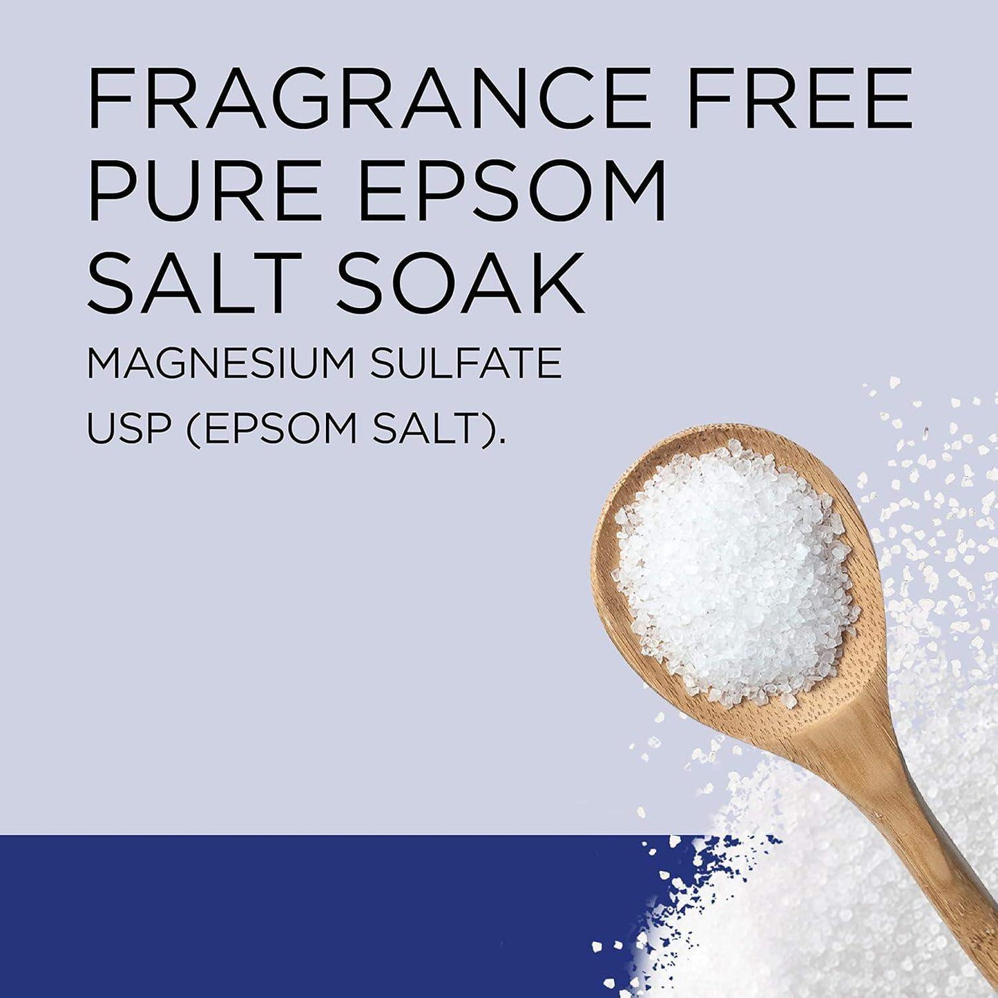 Dr Teal's Epsom Salt Magnesium Soak, Fragrance-Free, 4 lbs - imprüv  