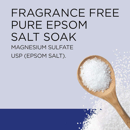 Dr Teal's Epsom Salt Magnesium Soak, Fragrance-Free, 4 lbs - imprüv  