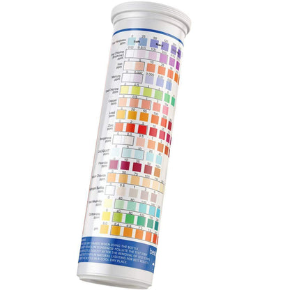 Drinking Water Home Test Kit, Tap and Well Water Testing Strips for Hardness and Heavy Metals, 120 ct - imprüv  