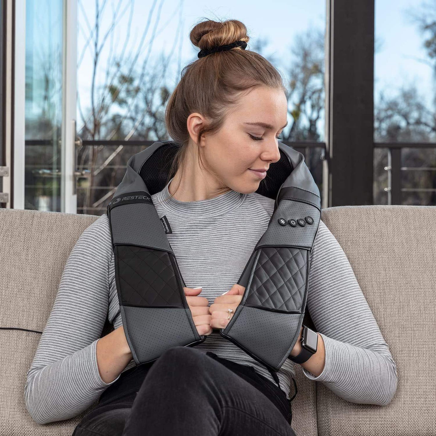 Electric Shiatsu Deep Tissue Neck Massager with Heat - imprüv  