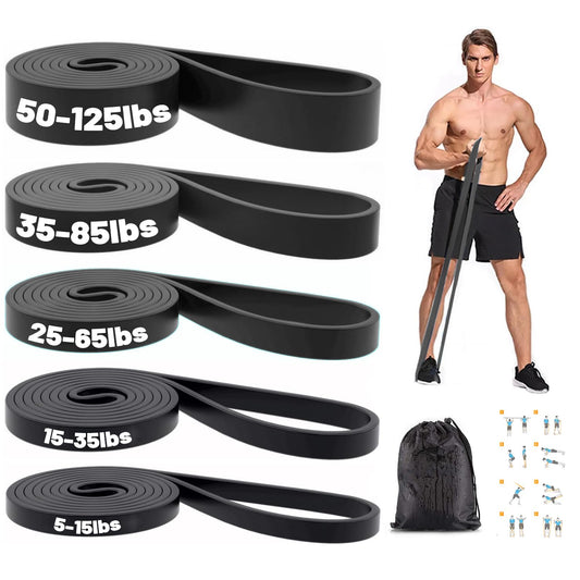 Extra Long Natural Latex Resistance Bands – Durable Loop Bands for Strength, Flexibility, and Mobility Training - imprüv
