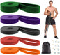 Extra Long Natural Latex Resistance Bands – Durable Loop Bands for Strength, Flexibility, and Mobility Training - imprüv 