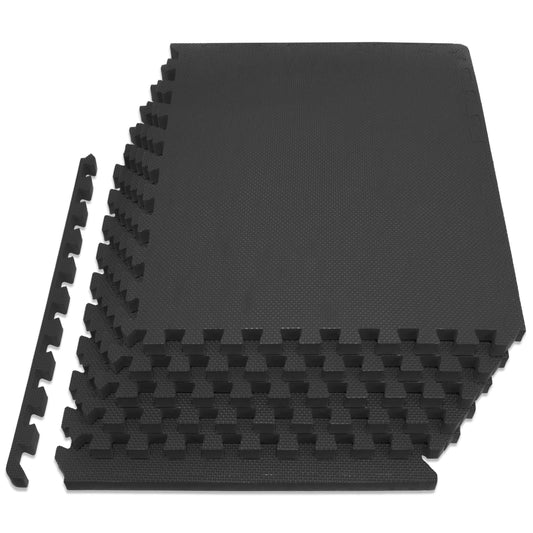 Extra Thick Puzzle Exercise Mat, Interlocking EVA Foam Tiles for Cushioned, Protective Workout Flooring - imprüv  