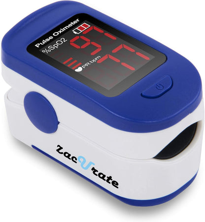 Fingertip Pulse Oximeter – Measures Blood Oxygen Saturation and Heart Rate for Wellness Monitoring - imprüv  