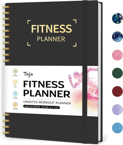 Fitness Workout Journal for Tracking Progress and Wellness Goals - imprüv  