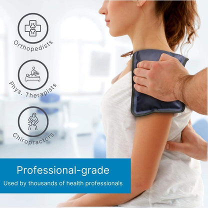 Flexible Gel Ice Pack, Soft Cooling Pad for Inflammation, Swelling, and Pain Relief - imprüv  