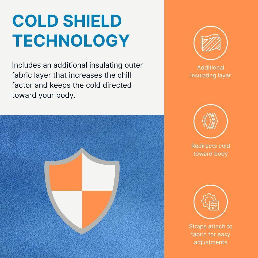 Flexible Gel Ice Pack, Soft Cooling Pad for Inflammation, Swelling, and Pain Relief - imprüv  