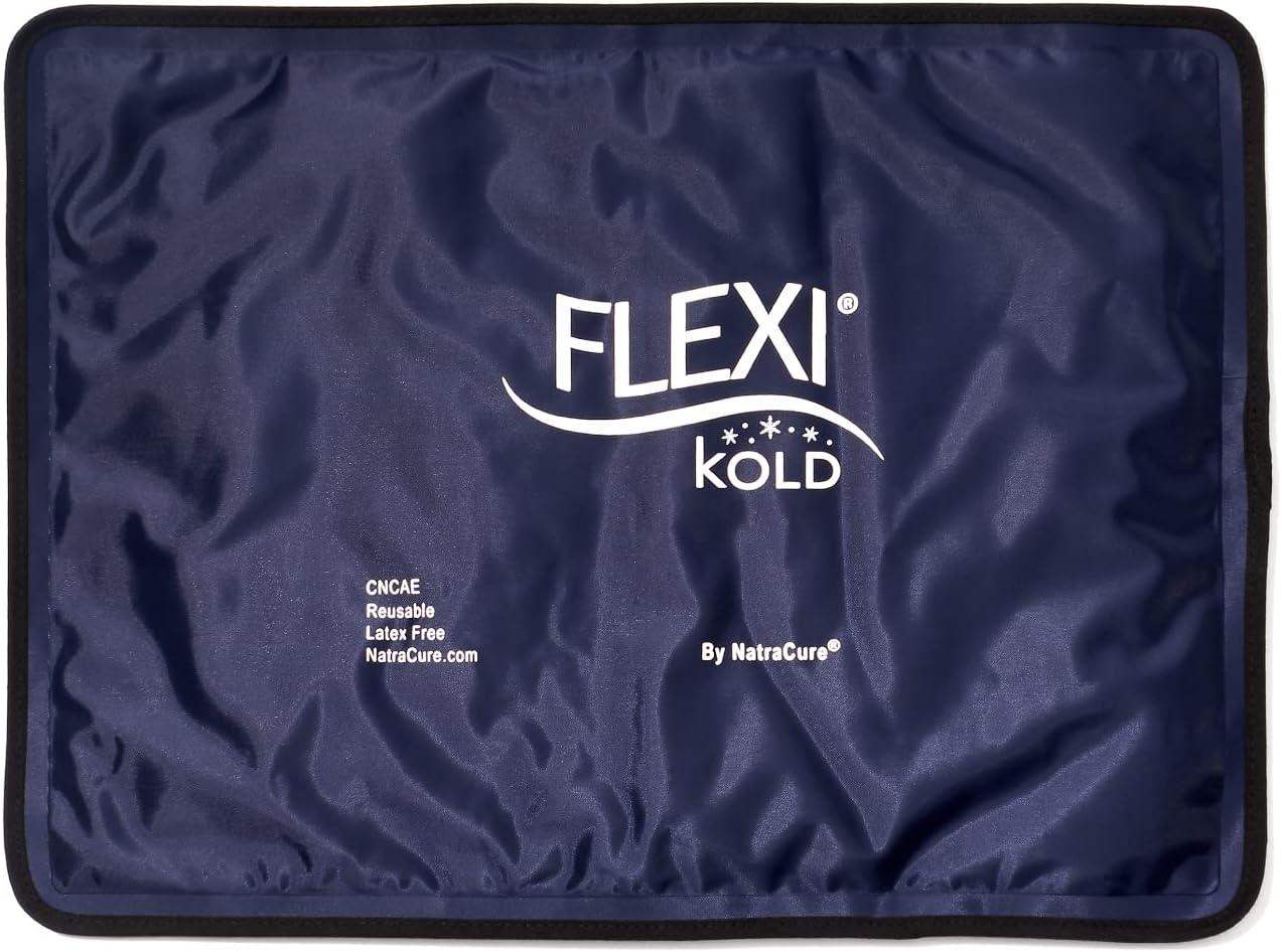 Flexible Gel Ice Pack, Soft Cooling Pad for Inflammation, Swelling, and Pain Relief - imprüv  