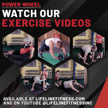 Foot Strap Power Ab Wheel, Functional Core Trainer for Stability, Strength, and Controlled Rollouts - imprüv  