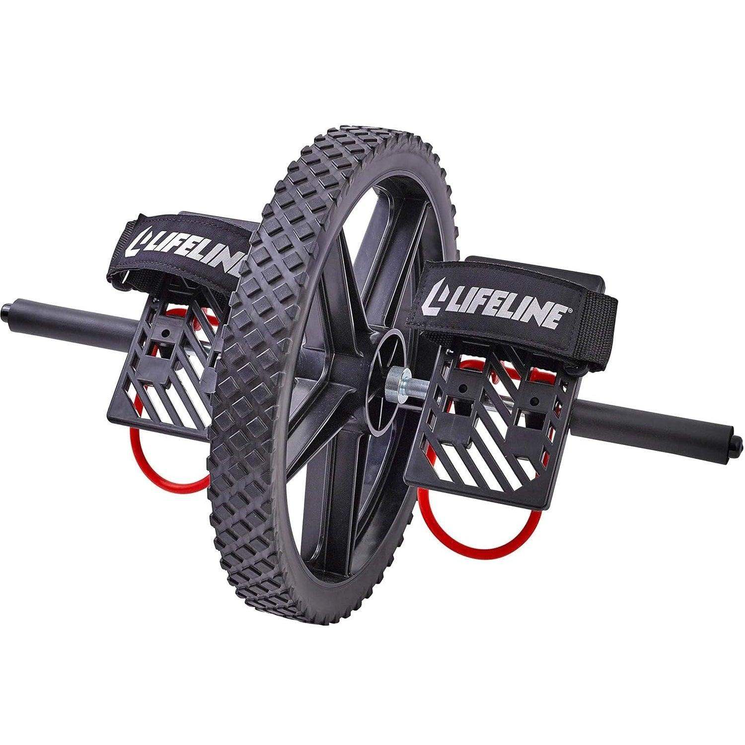 Foot Strap Power Ab Wheel, Functional Core Trainer for Stability, Strength, and Controlled Rollouts - imprüv  