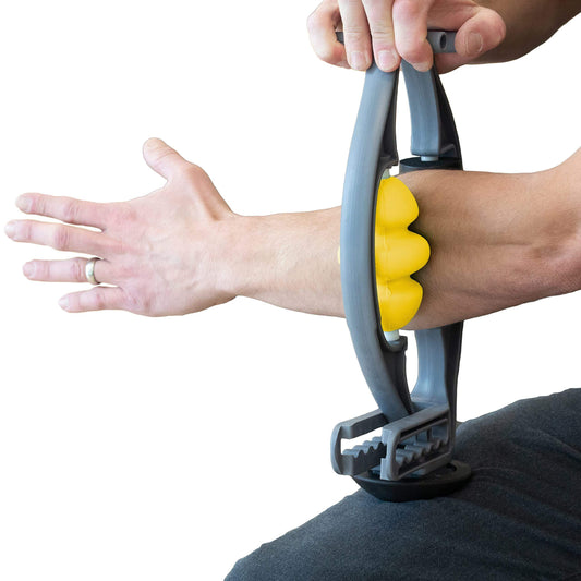 Forearm Self-Massage Roller for Tennis and Golfer's Elbow, Carpal Tunnel, and Tendonitis Recovery - imprüv  