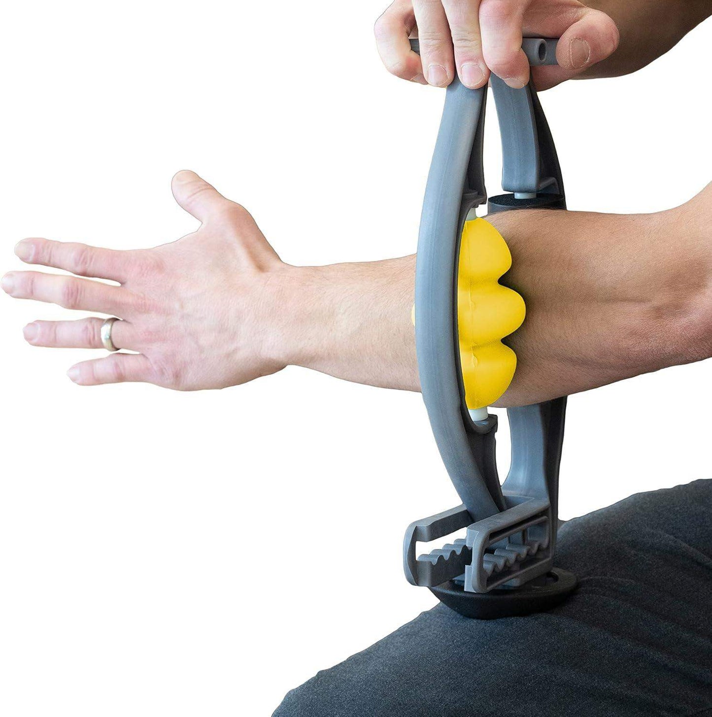 Forearm Self-Massage Roller for Tennis and Golfer's Elbow, Carpal Tunnel, and Tendonitis Recovery - imprüv  