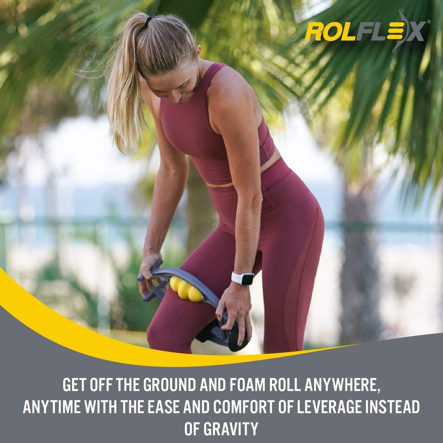 Forearm Self-Massage Roller for Tennis and Golfer's Elbow, Carpal Tunnel, and Tendonitis Recovery - imprüv  