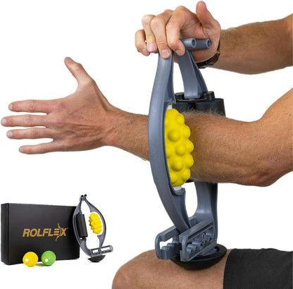 Forearm Self-Massage Roller for Tennis and Golfer's Elbow, Carpal Tunnel, and Tendonitis Recovery - imprüv  