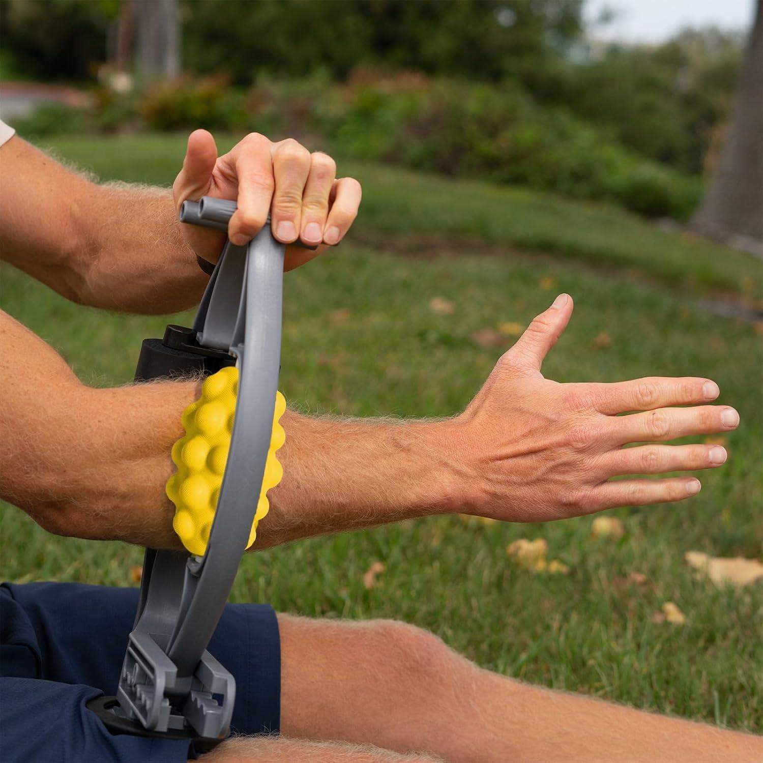 Forearm Self-Massage Roller for Tennis and Golfer's Elbow, Carpal Tunnel, and Tendonitis Recovery - imprüv  