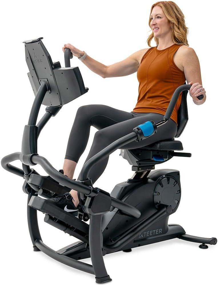 FreeStep Recumbent Cross Trainer, Magnetic Resistance Elliptical and Stride Stepper for Low-Impact Cardio and Joint-Friendly Strength - imprüv  