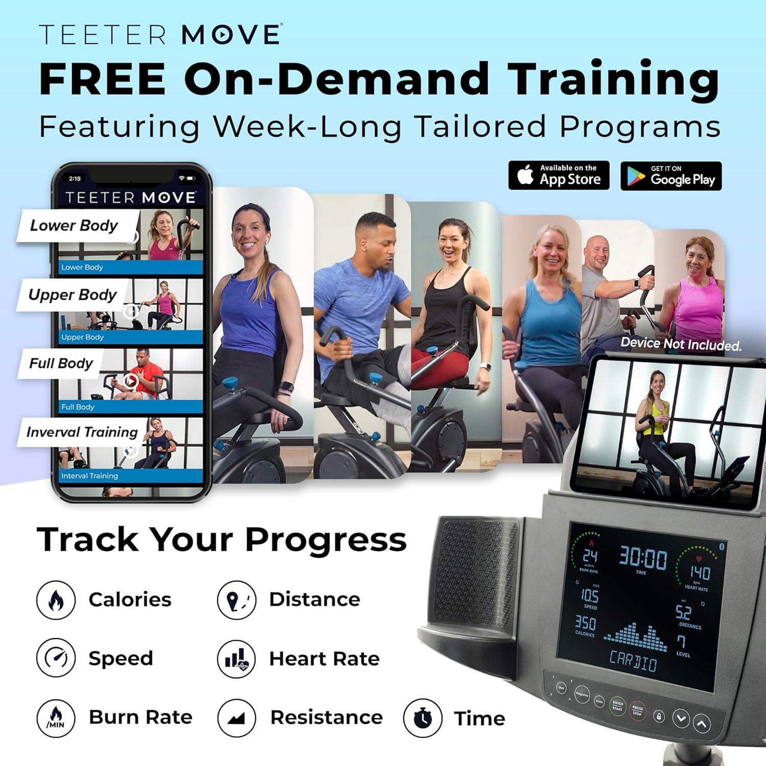 FreeStep Recumbent Cross Trainer, Magnetic Resistance Elliptical and Stride Stepper for Low-Impact Cardio and Joint-Friendly Strength - imprüv  