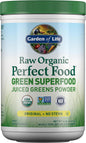 Garden of Life Raw Organic Perfect Food, Stevia-Free Green Superfood Powder to Alkalize, Detoxify, and Energize - imprüv  