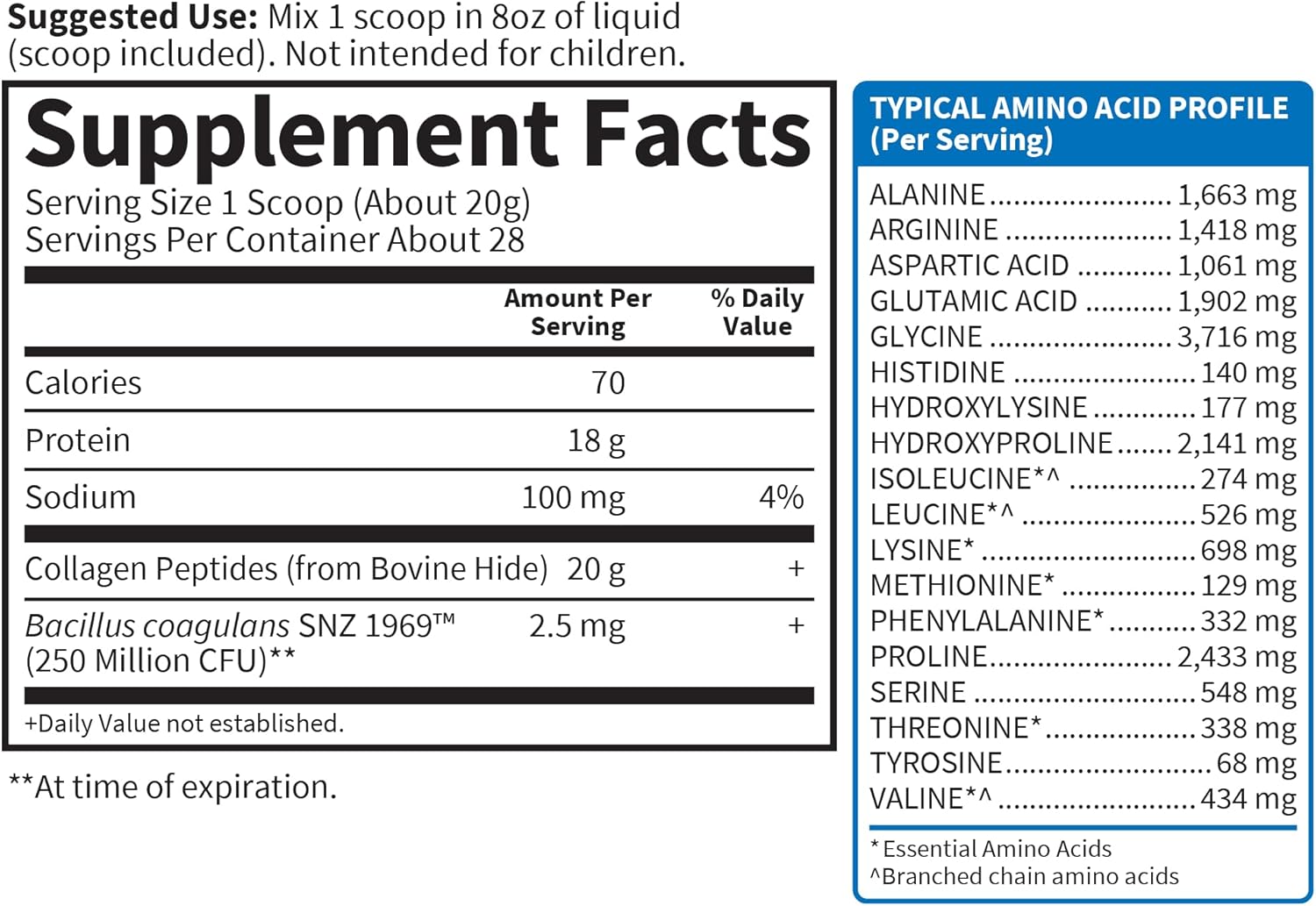 Garden of Life Grass Fed Collagen Peptides support skin, joints, hair, and nails with 20g protein, probiotics, and clean, unflavored collagen powder for daily use. - Impruv