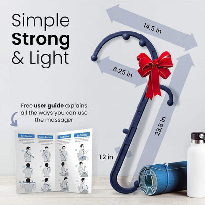 Handheld Self-Massage Therapy Hook for Deep Tissue Trigger Point Relief - imprüv  