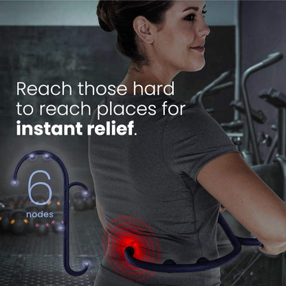 Handheld Self-Massage Therapy Hook for Deep Tissue Trigger Point Relief - imprüv  
