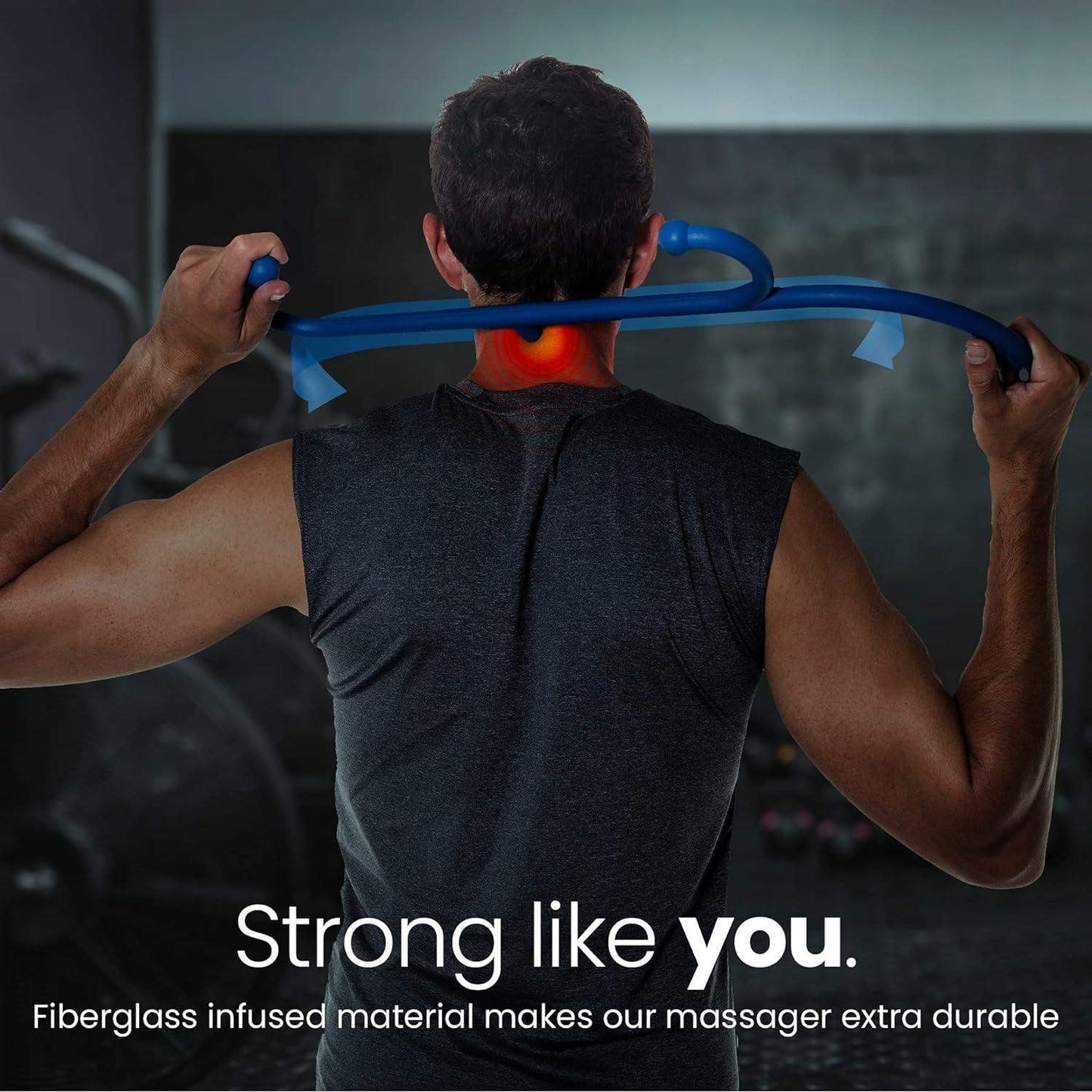 Handheld Self-Massage Therapy Hook for Deep Tissue Trigger Point Relief - imprüv  