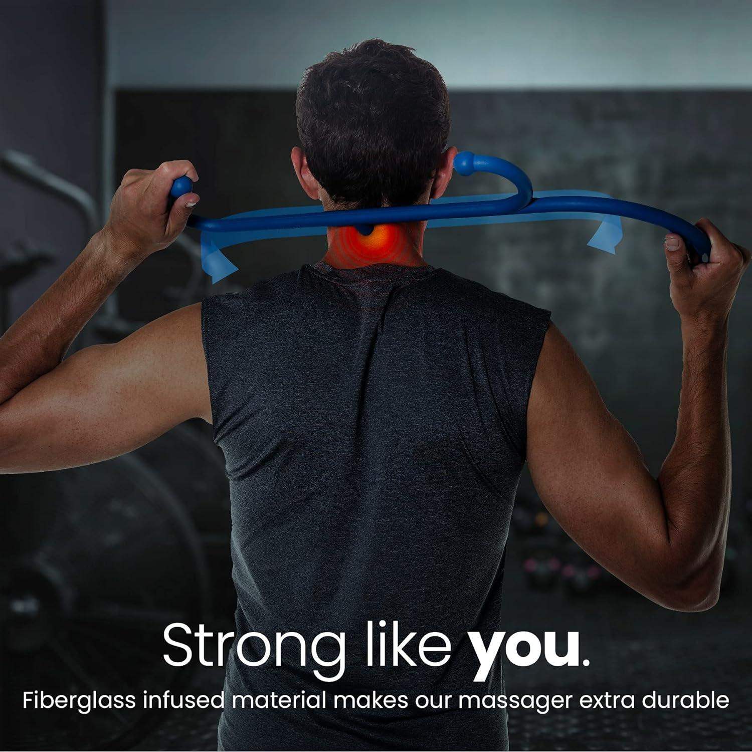 Handheld Self-Massage Therapy Hook for Deep Tissue Trigger Point Relief - imprüv  