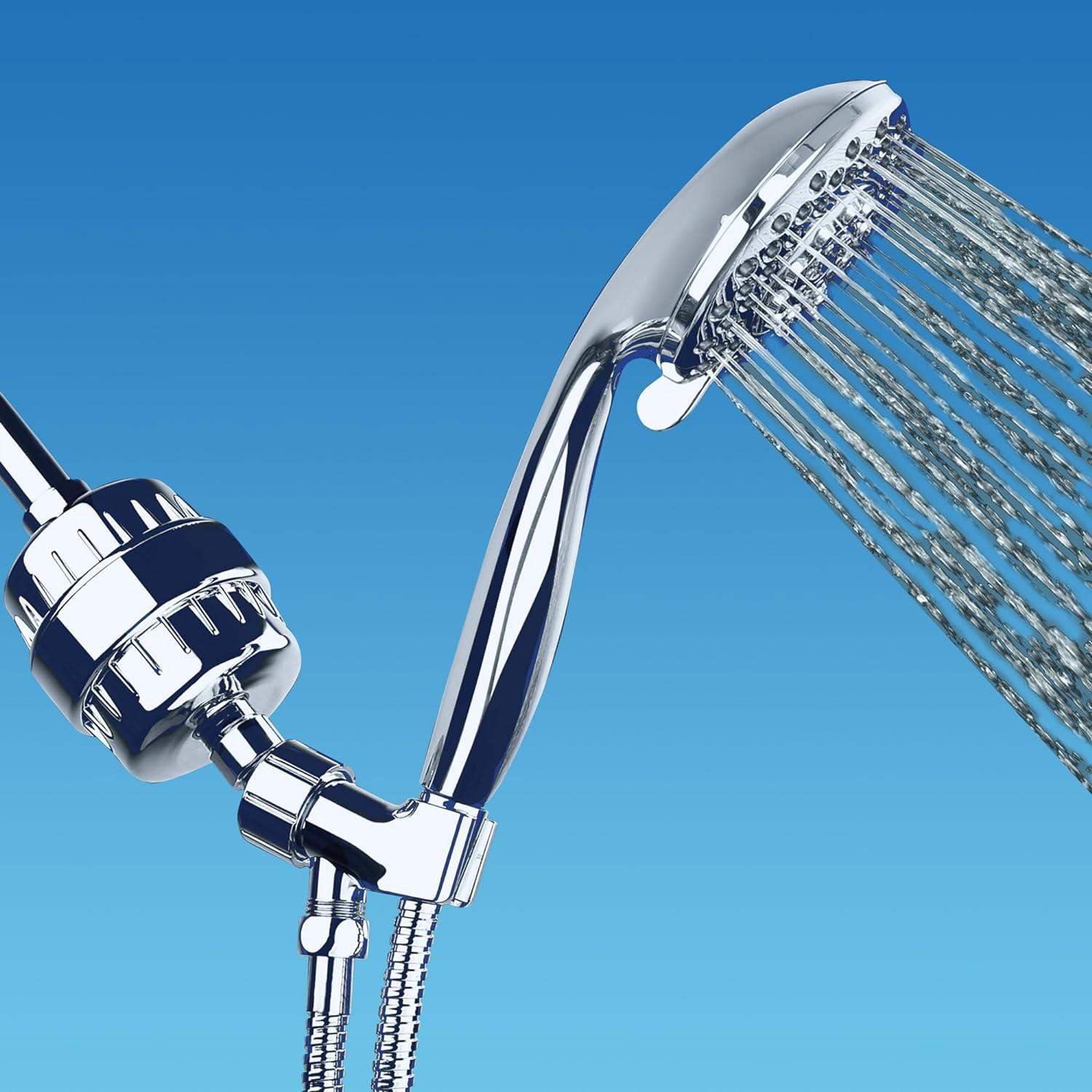 High-Output Revitalizing Shower Filter for Skin and Hair Hydration - imprüv  